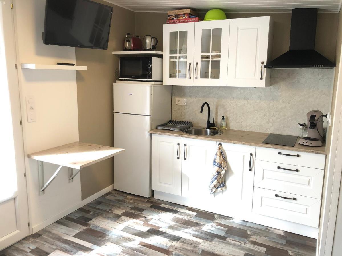 Les Logis D'Argent Studio Independant Parking Entree Autonome Linge De Lit Et Serviettes Wifi Fibre Tv Connectee 미미장플라즈 외부 사진