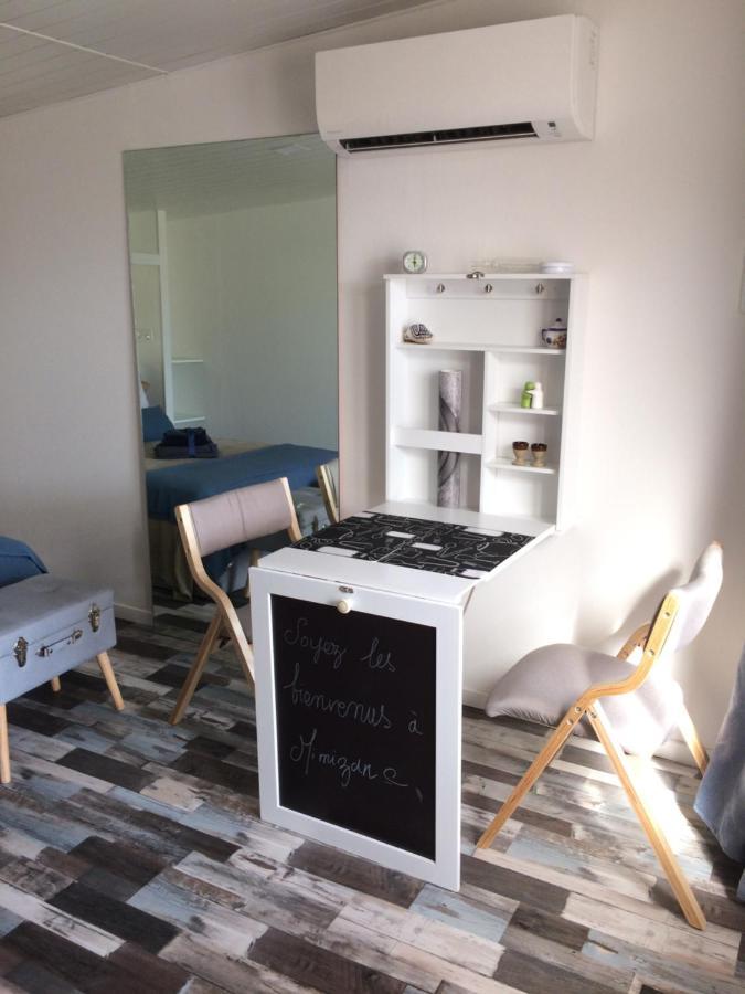 Les Logis D'Argent Studio Independant Parking Entree Autonome Linge De Lit Et Serviettes Wifi Fibre Tv Connectee 미미장플라즈 외부 사진